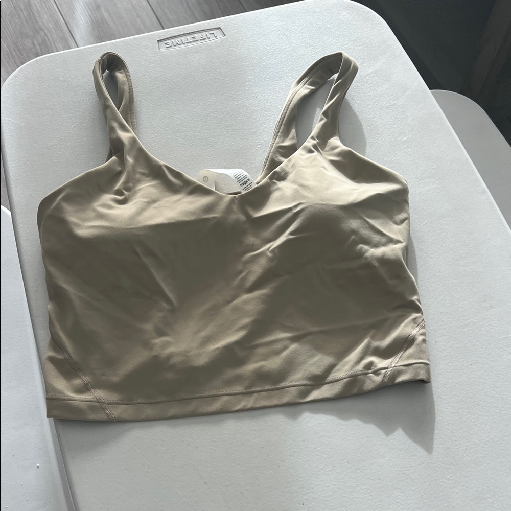 Lululemon Athletica Beige Tank Top